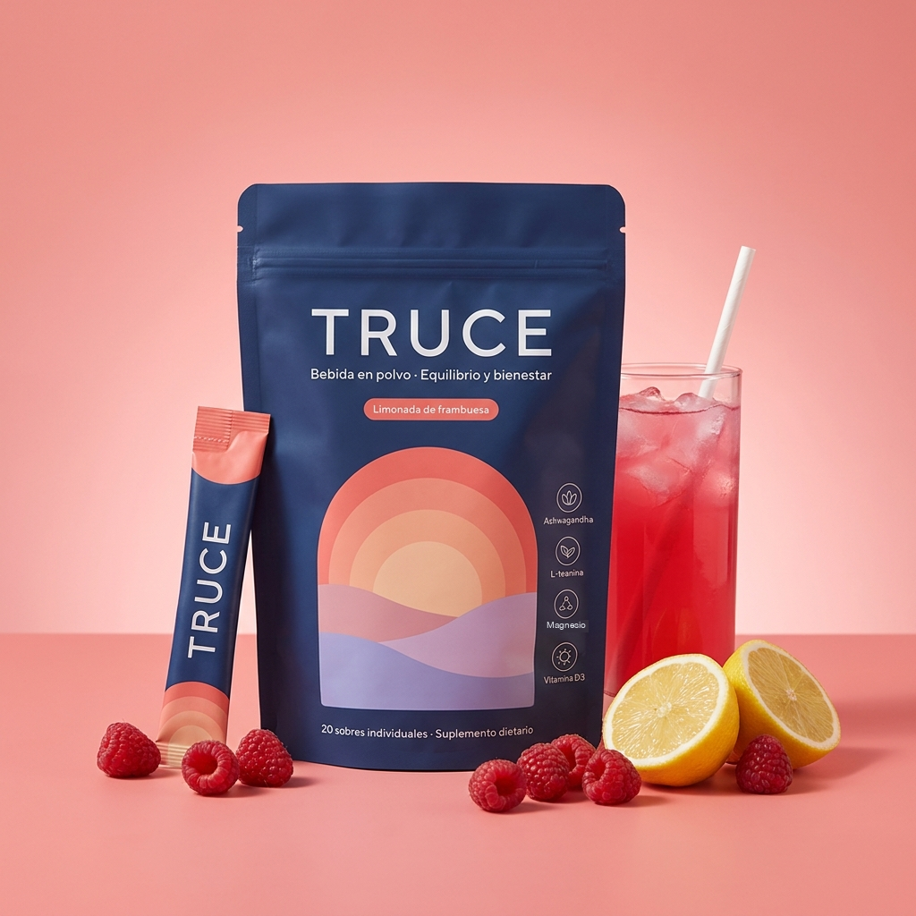 TRUCE limonada de frambuesa
