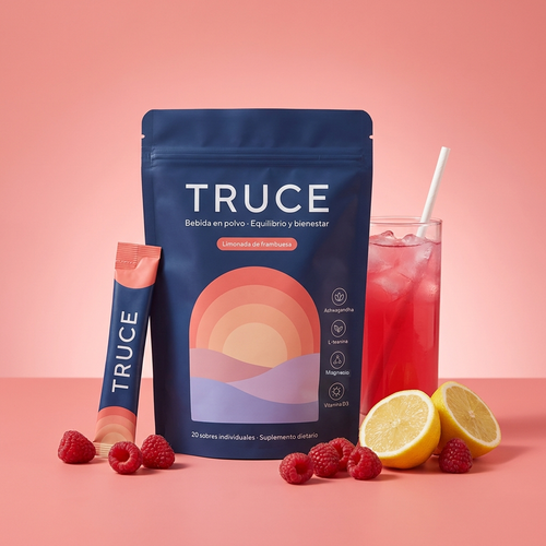 TRUCE limonada de frambuesa